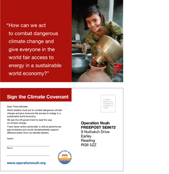 Operation Noah Postcard